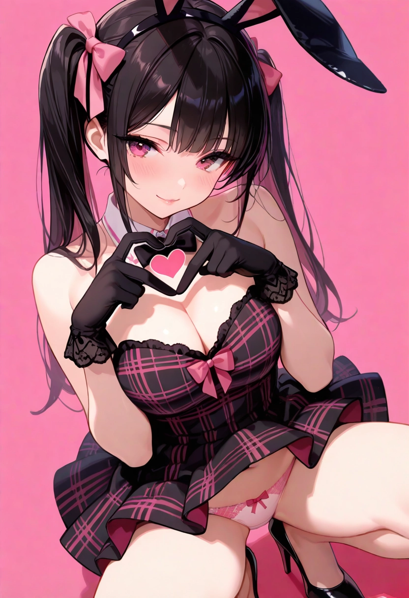 plaid dress