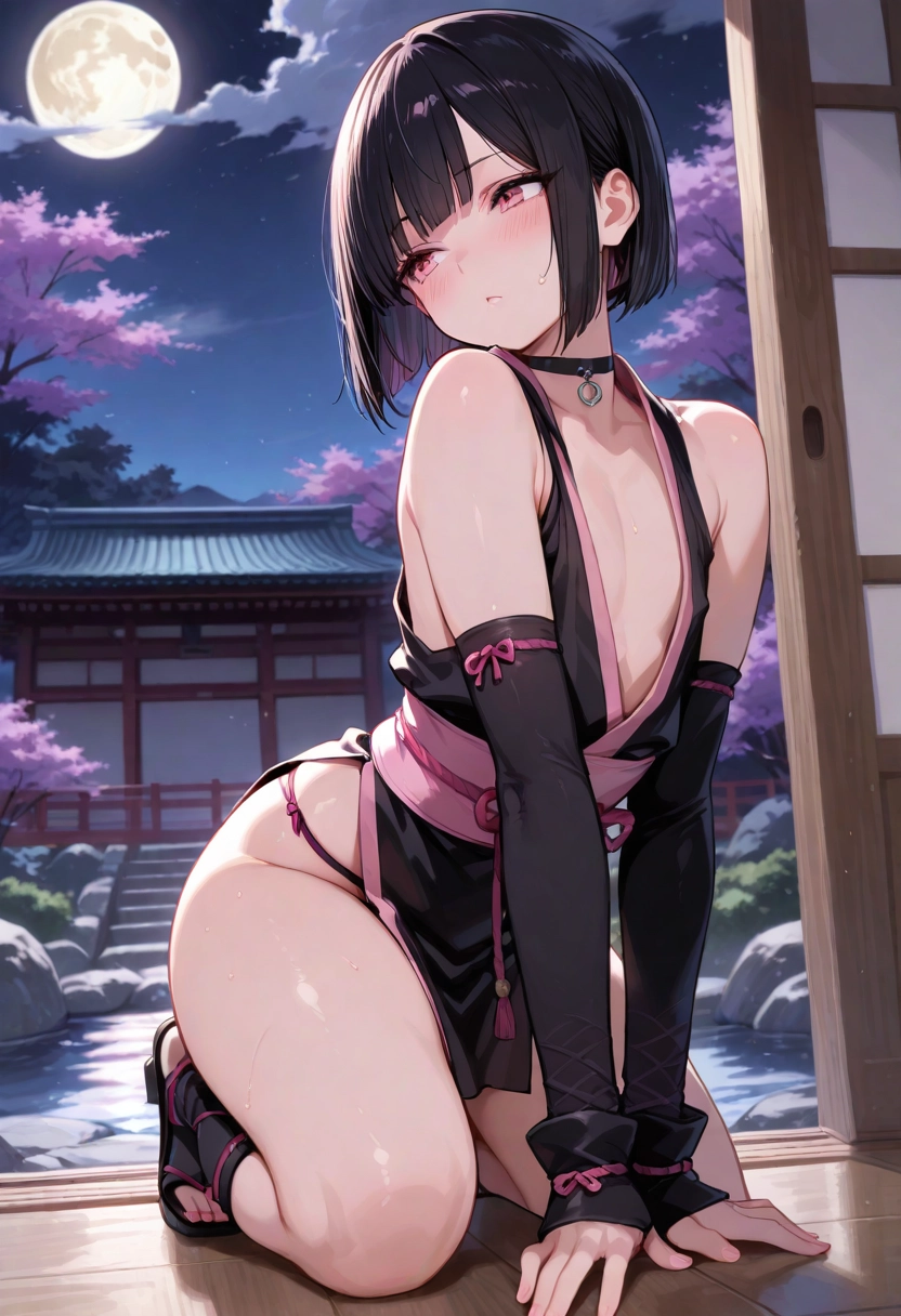 pink sash