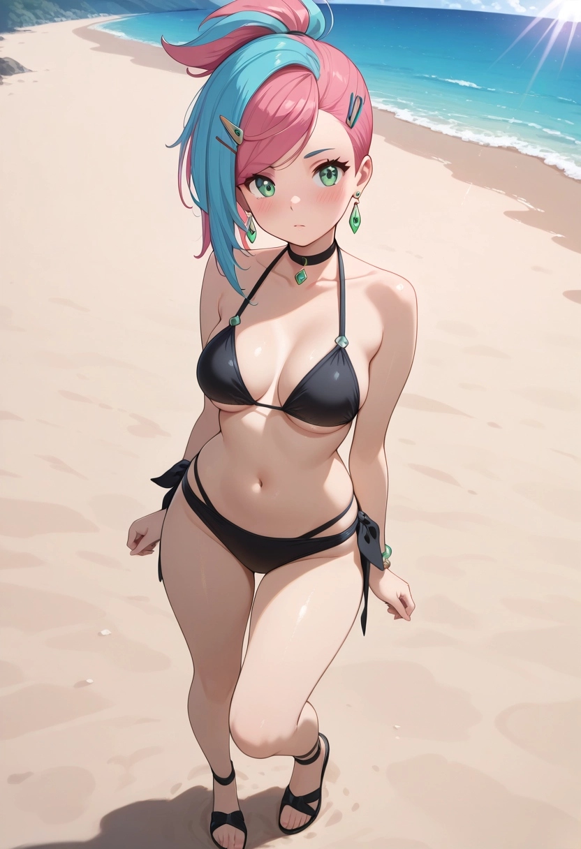 two-tone bikini