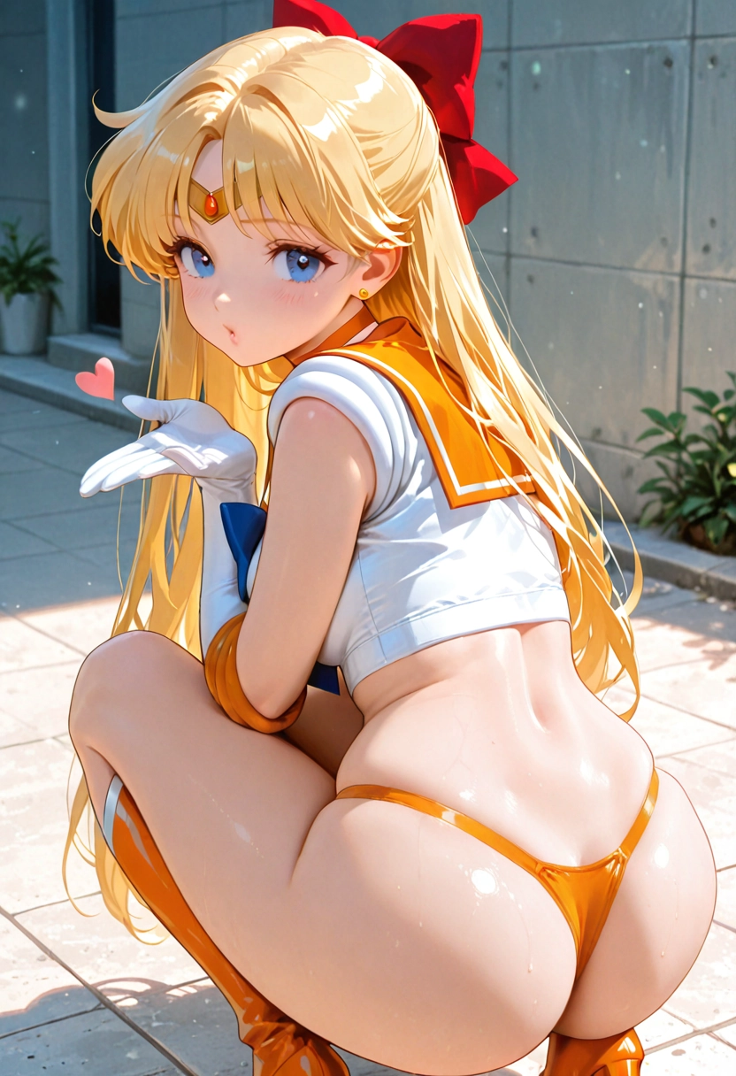 blowing kiss